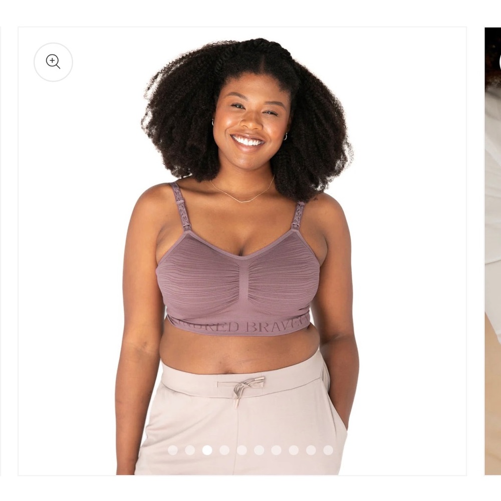 Kindred Bravely Sublime Hands-Free Pumping and Nursing Bra, 1X Regular, Twilight